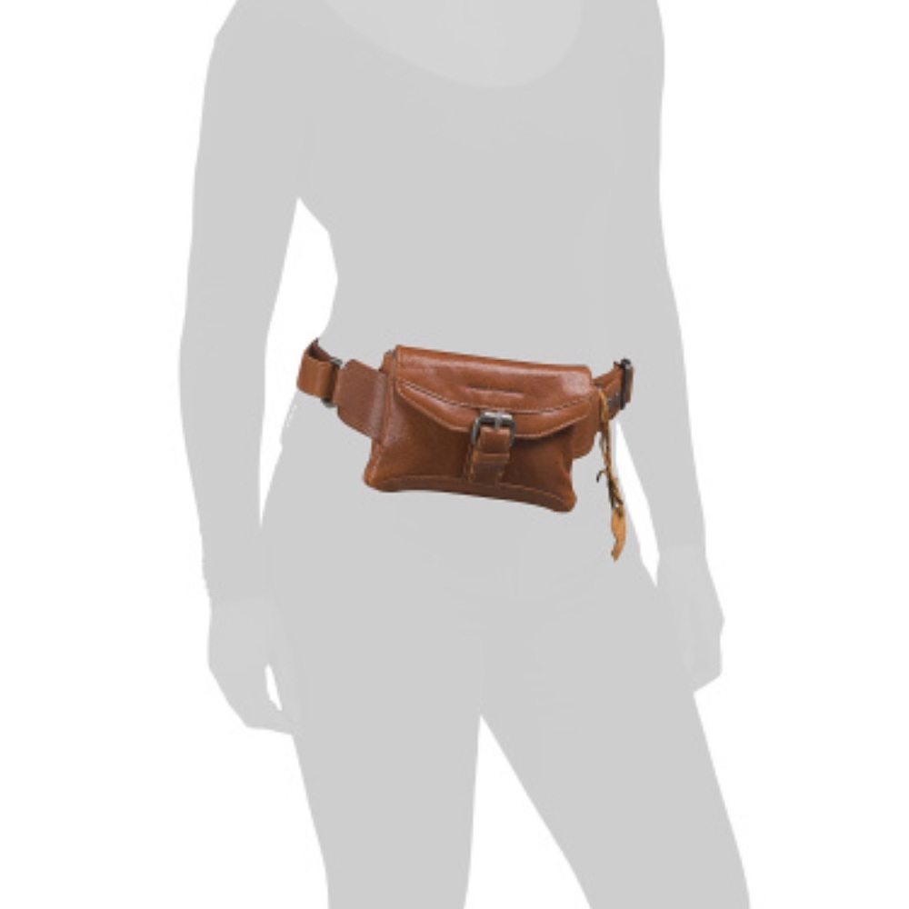 Spikes and Sparrow leather bag